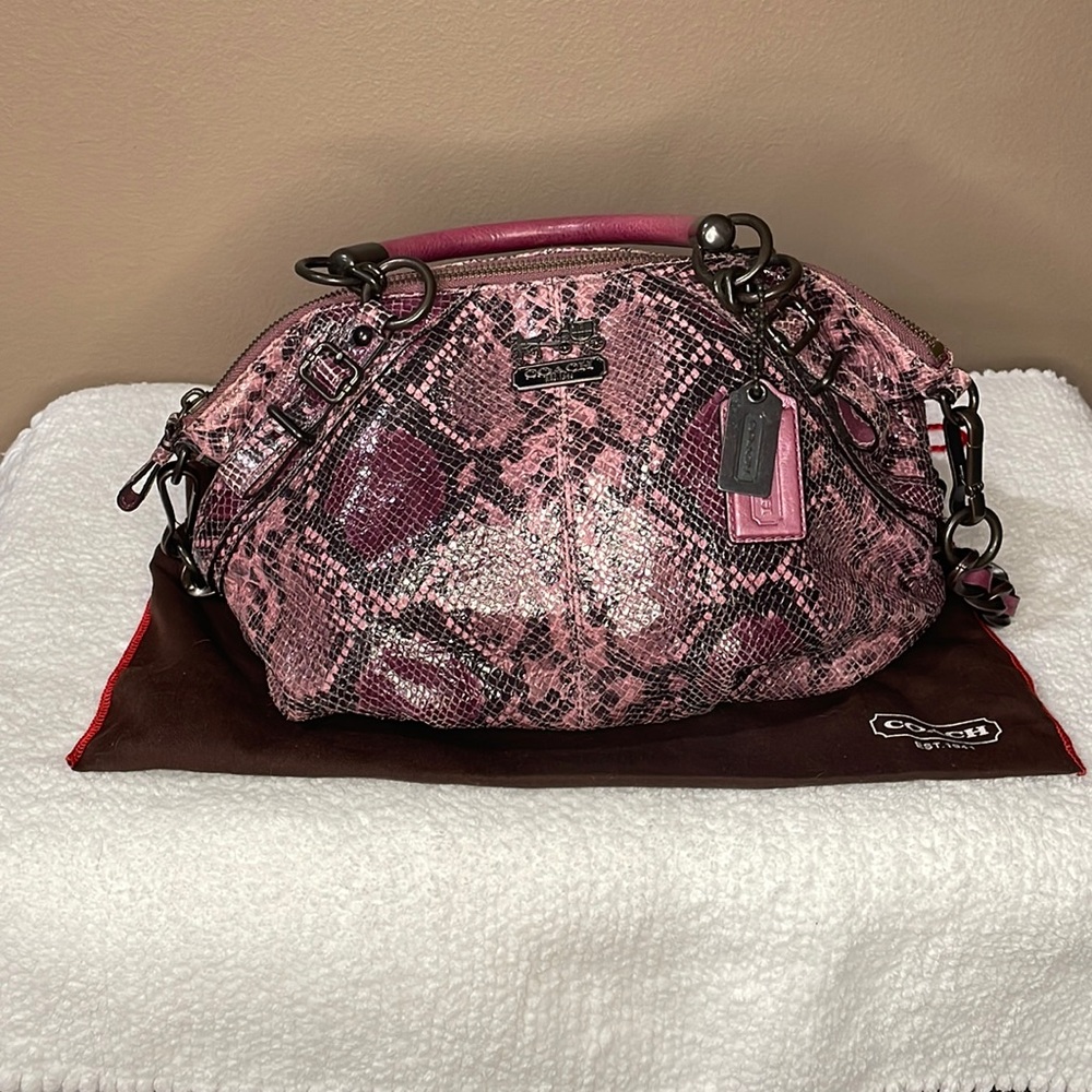 Coach 1941 collection! Purple snake skin.  Like new !